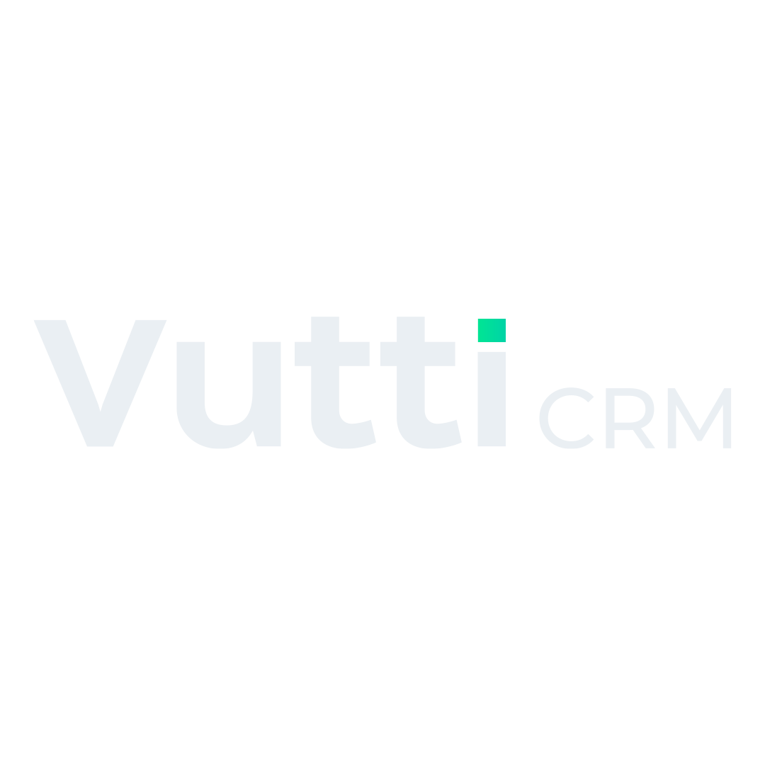 Logotipo Vutti CRM transparente